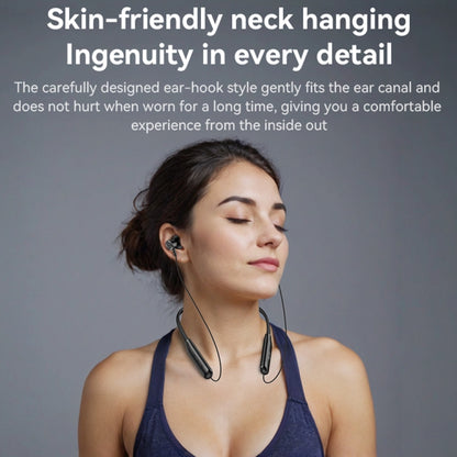 Yesido YSP20 Magnetic Neckband Wireless Bluetooth Earphone(Black) - Neck-mounted Earphone by Yesido | Online Shopping UK | buy2fix