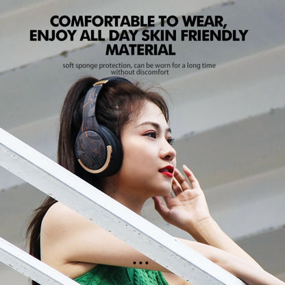 A6 ANC Gaming Studio Bluetooth Wireless Headphones(Beige) - Headset & Headphone by buy2fix | Online Shopping UK | buy2fix