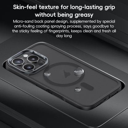 For iPhone 16 Pro Max Benks Skin Feel MagSafe Magnetic Shockproof Phone Case(Black) - iPhone 16 Pro Max Cases by Benks | Online Shopping UK | buy2fix