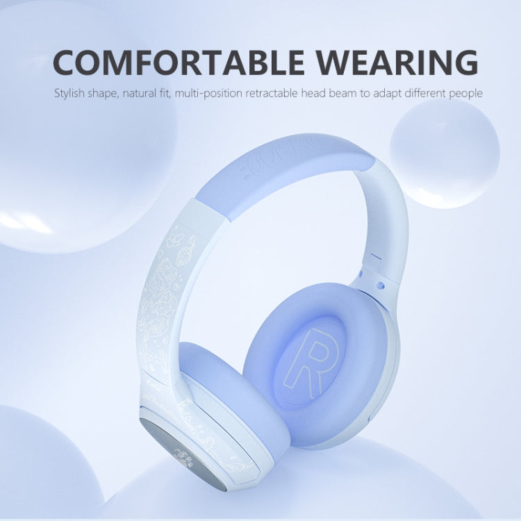 GT2 No Delay Game HiFi Bass Stereo Bluetooth Wireless Headphones(Blue) - Headset & Headphone by buy2fix | Online Shopping UK | buy2fix