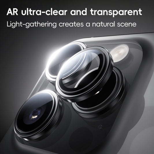 For iPhone 16 Plus Benks King Kong Series Corning Single Metal Lens Protective Film(Silver) by Benks