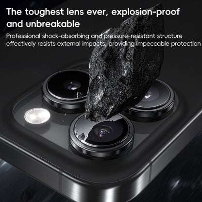 For iPhone 16 Pro Benks King Kong Series Corning Single Metal Lens Protective Film(Silver) - iPhone 16 Pro Tempered Glass by Benks | Online Shopping UK | buy2fix