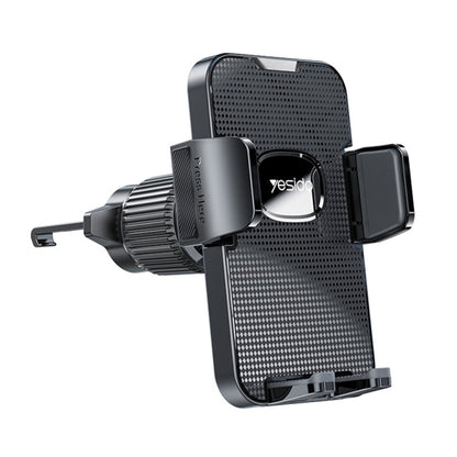 Yesido C136 Car Air Vent Automatic Clip Mobile Phone Holder(Black) - Car Holders by Yesido | Online Shopping UK | buy2fix