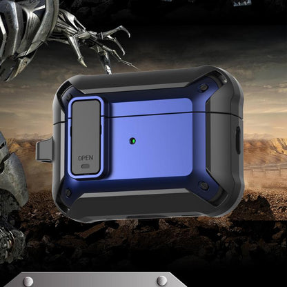 For AirPods Pro 3 Bumblebee Bluetooth Earphone Silicone Protective Cover(Navy Blue) - For AirPods Pro 3 by buy2fix | Online Shopping UK | buy2fix