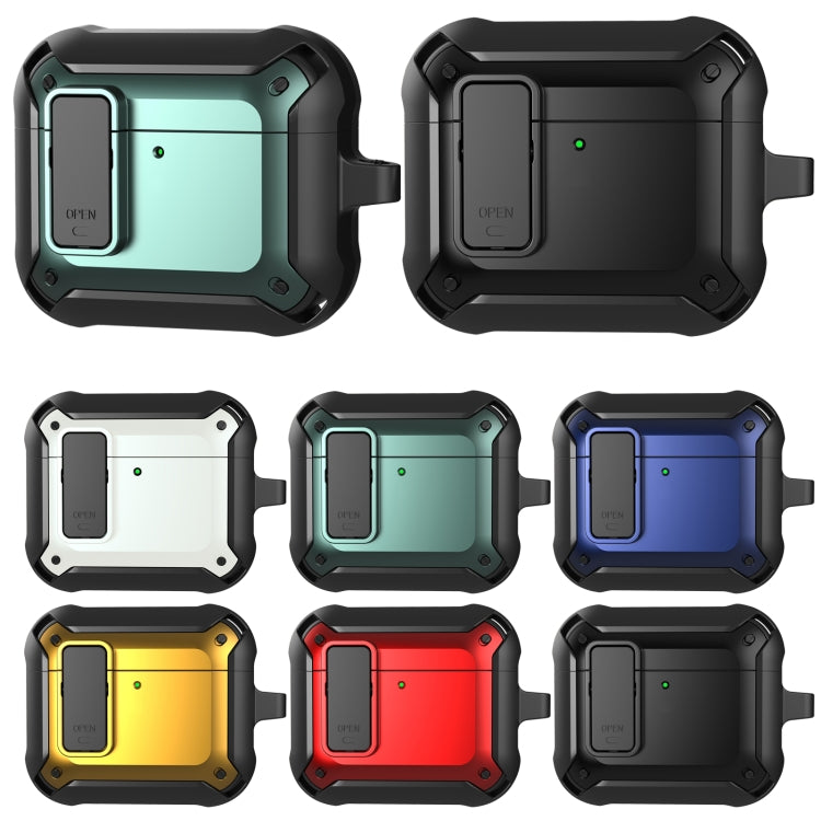 For AirPods Pro 3 Bumblebee Bluetooth Earphone Silicone Protective Cover(Navy Blue) - For AirPods Pro 3 by buy2fix | Online Shopping UK | buy2fix