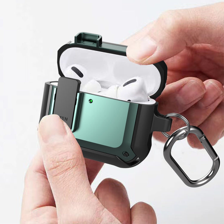 For AirPods Pro 3 Bumblebee Bluetooth Earphone Silicone Protective Cover(Navy Blue) - For AirPods Pro 3 by buy2fix | Online Shopping UK | buy2fix