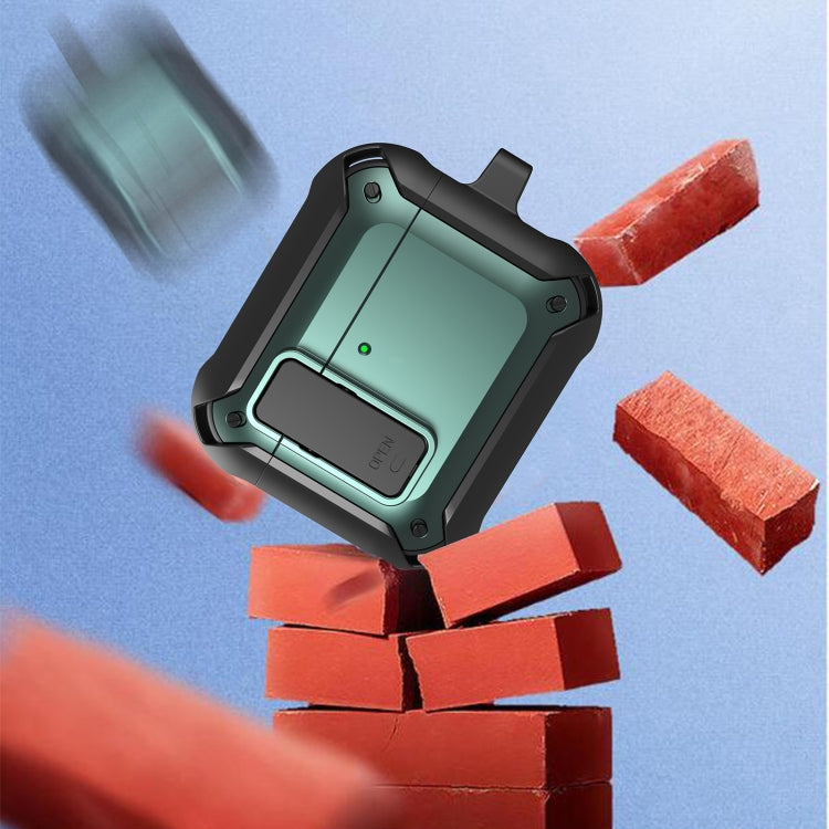 For AirPods Pro 3 Bumblebee Bluetooth Earphone Silicone Protective Cover(Navy Blue) - For AirPods Pro 3 by buy2fix | Online Shopping UK | buy2fix