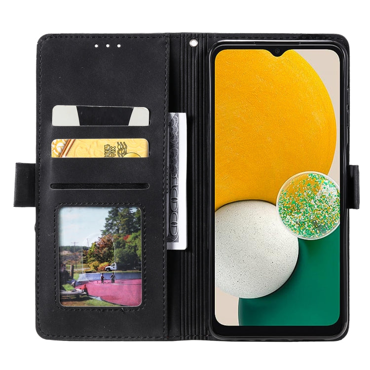 For Samsung Galaxy S25 5G Retro Splicing Horizontal Flip Leather Phone Case(Black) by buy2fix