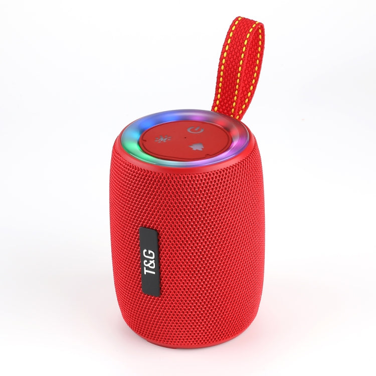 T&G TG434 Outdoor Portable Wireless Bluetooth Speaker(Red) - Desktop Speaker by T&G | Online Shopping UK | buy2fix