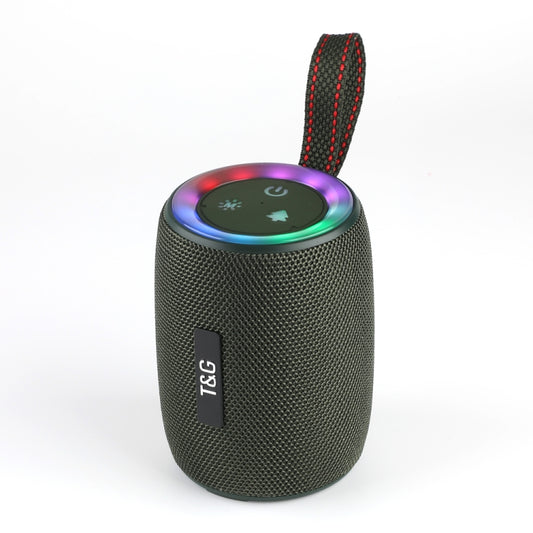 T&G TG434 Outdoor Portable Wireless Bluetooth Speaker(Green) - Desktop Speaker by T&G | Online Shopping UK | buy2fix