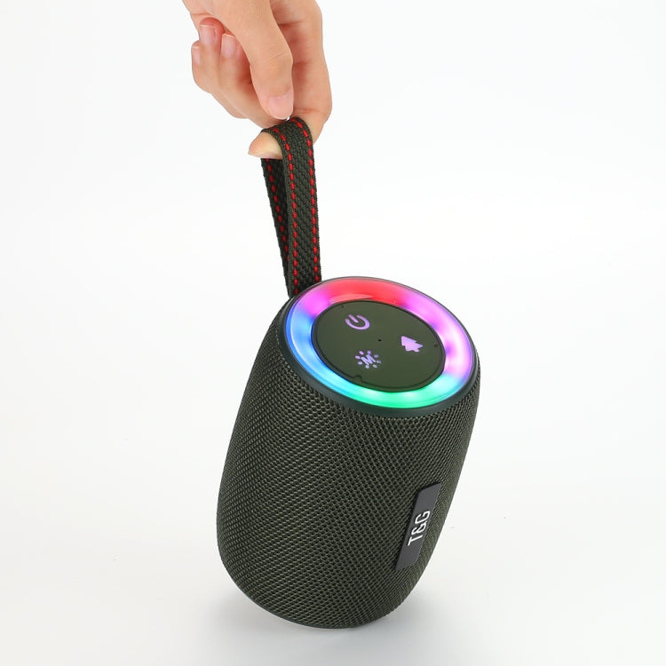 T&G TG434 Outdoor Portable Wireless Bluetooth Speaker(Green) - Desktop Speaker by T&G | Online Shopping UK | buy2fix