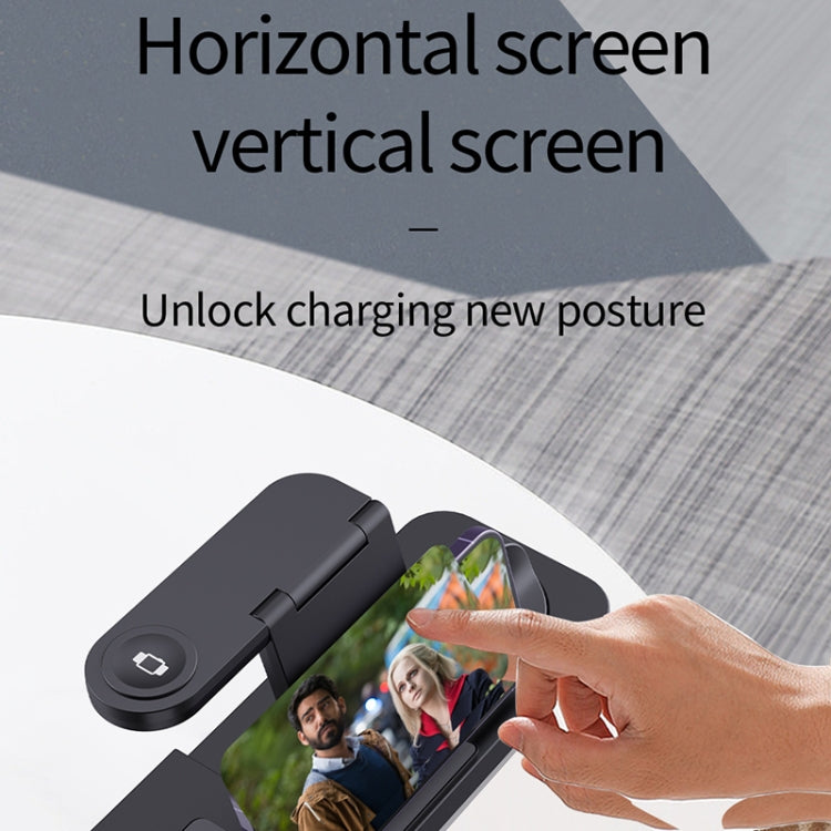 For Apple Watch B21 6 in 1 Mobile Phone / Earphone Universal Foldable Wireless Charger(Black) - Multifunction Charger by buy2fix | Online Shopping UK | buy2fix