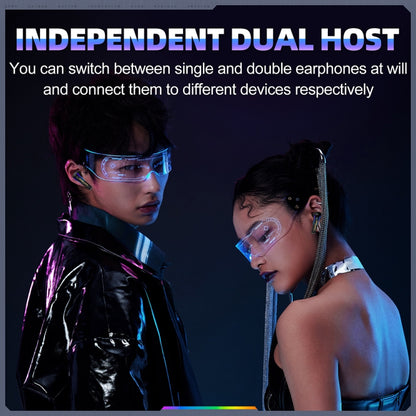 ONIKUMA T27 Dual Mode Cool Wireless Bluetooth Earphone(Black) - Bluetooth Earphone by ONIKUMA | Online Shopping UK | buy2fix