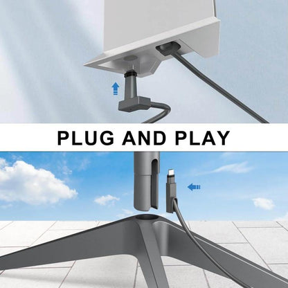 Onten SL201 CAT5E Ethernet Connection Cable for Starlink Gen2, Length:15m - Lan Cable and Tools by Onten | Online Shopping UK | buy2fix