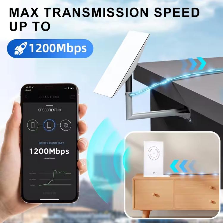 Onten SL201 CAT5E Ethernet Connection Cable for Starlink Gen2, Length:30m - Lan Cable and Tools by Onten | Online Shopping UK | buy2fix