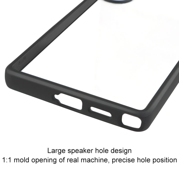 For Samsung Galaxy S25 Ultra 5G Frosted TPU + Transparent PC Phone Case by buy2fix