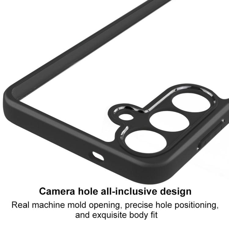 For Samsung Galaxy S25+ 5G Frosted TPU + Transparent PC Phone Case by buy2fix