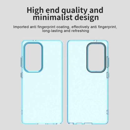 For Samsung Galaxy S25 Ultra 5G Candy PC Hybrid TPU Shockproof Phone Case(Blue) - Galaxy S25 Ultra 5G Cases by buy2fix | Online Shopping UK | buy2fix