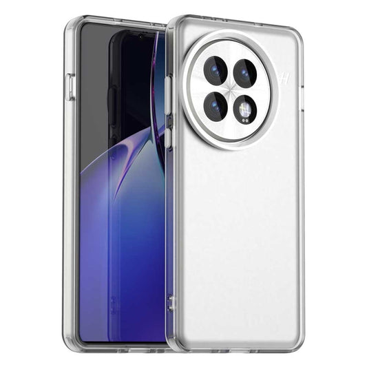 For OnePlus 13 Candy PC Hybrid TPU Shockproof Phone Case(White) by buy2fix