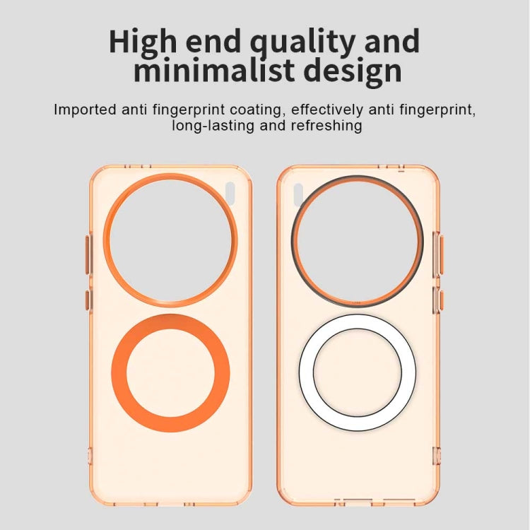 For vivo X200 Pro mini Candy Magsafe PC Hybrid TPU Phone Case(Orange) by buy2fix