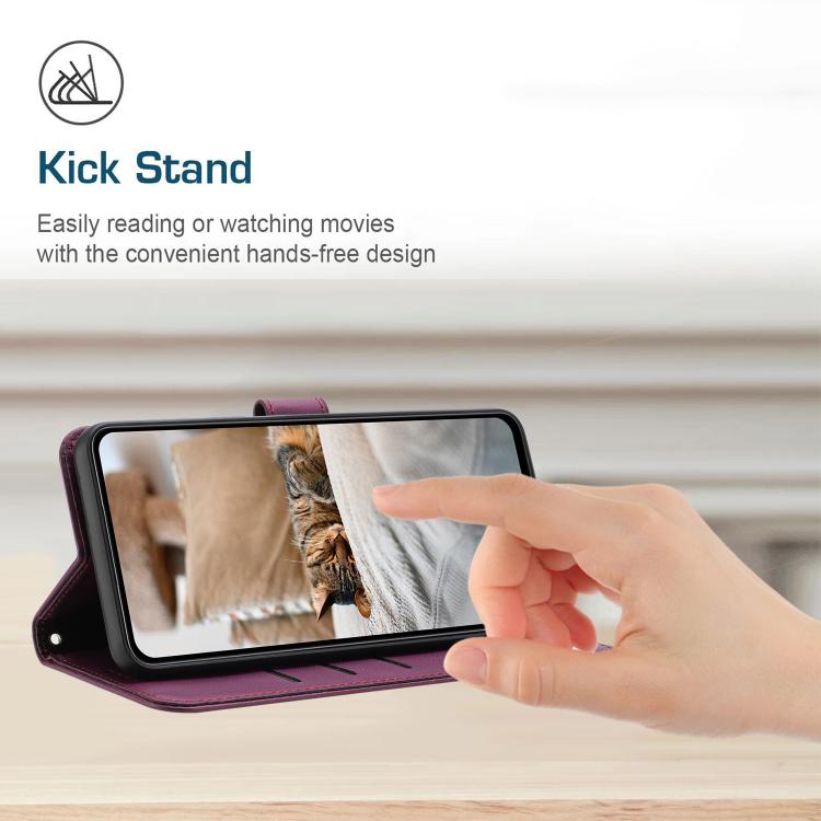 For Google Pixel 10 Pro XL Embossed Kitten Phone Leather Case with Lanyard(Wine Red) - Google Cases by buy2fix | Online Shopping UK | buy2fix