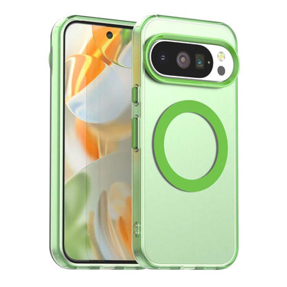 For Google Pixel 10 Pro XL Candy Magsafe PC Hybrid TPU Phone Case(Green) - Google Cases by buy2fix | Online Shopping UK | buy2fix