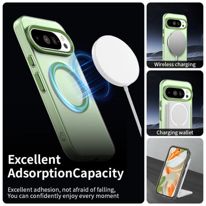 For Google Pixel 10 Pro XL Candy Magsafe PC Hybrid TPU Phone Case(Green) - Google Cases by buy2fix | Online Shopping UK | buy2fix