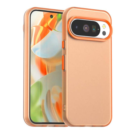 For Google Pixel 10 / 10 Pro Candy PC Hybrid TPU Shockproof Phone Case(Orange) - Google Cases by buy2fix | Online Shopping UK | buy2fix