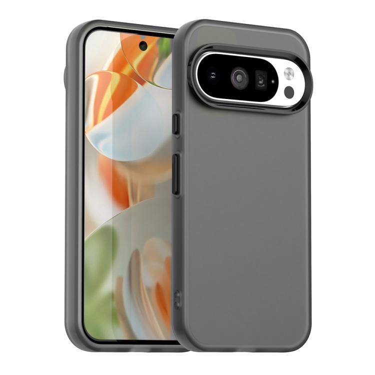 For Google Pixel 10 / 10 Pro Candy PC Hybrid TPU Shockproof Phone Case(Black) - Google Cases by buy2fix | Online Shopping UK | buy2fix
