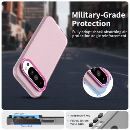 For Google Pixel 10 / 10 Pro Candy PC Hybrid TPU Shockproof Phone Case(Red) - Google Cases by buy2fix | Online Shopping UK | buy2fix