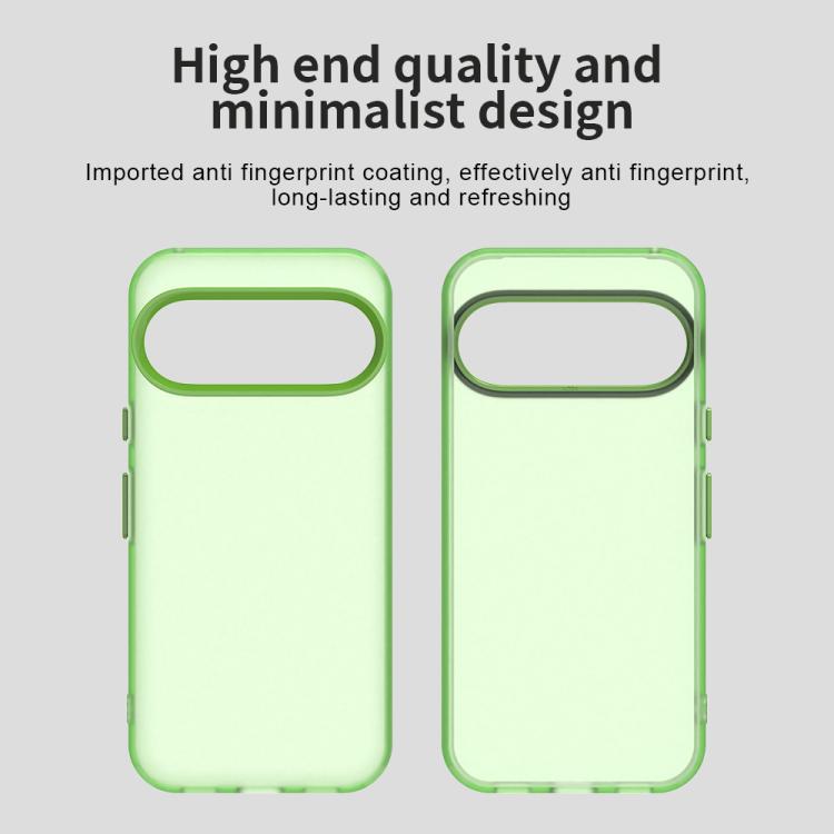 For Google Pixel 10 / 10 Pro Candy PC Hybrid TPU Shockproof Phone Case(Green) - Google Cases by buy2fix | Online Shopping UK | buy2fix