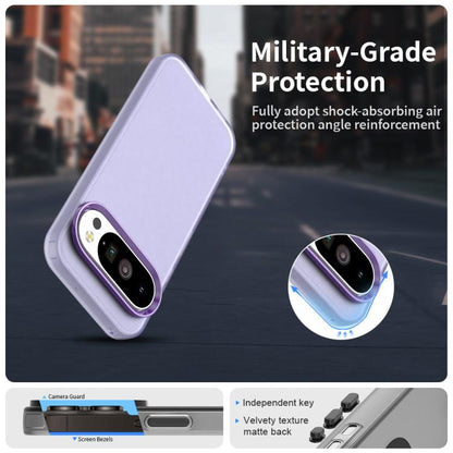 For Google Pixel 10 / 10 Pro Candy PC Hybrid TPU Shockproof Phone Case(Purple) - Google Cases by buy2fix | Online Shopping UK | buy2fix