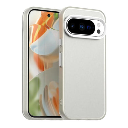 For Google Pixel 10 Pro XL Candy PC Hybrid TPU Shockproof Phone Case(White) - Google Cases by buy2fix | Online Shopping UK | buy2fix