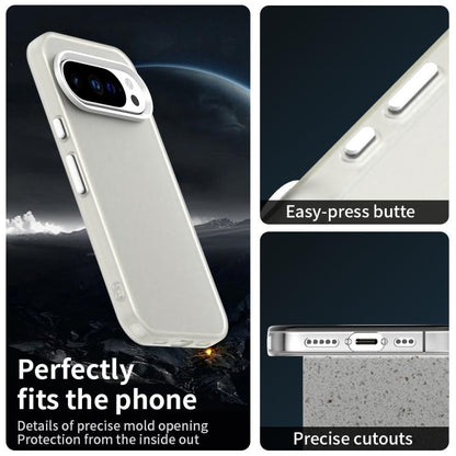 For Google Pixel 10 Pro XL Candy PC Hybrid TPU Shockproof Phone Case(White) - Google Cases by buy2fix | Online Shopping UK | buy2fix
