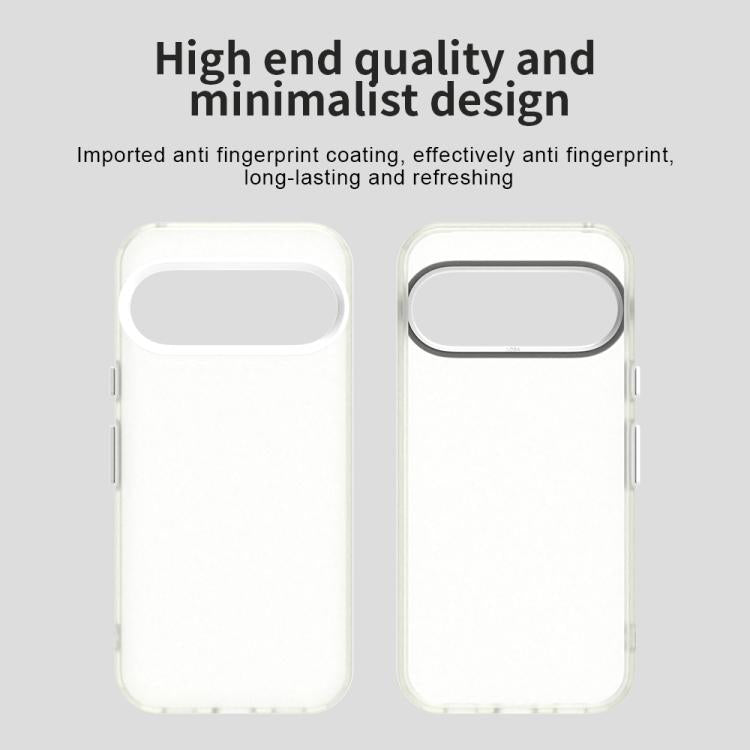 For Google Pixel 10 Pro XL Candy PC Hybrid TPU Shockproof Phone Case(White) - Google Cases by buy2fix | Online Shopping UK | buy2fix