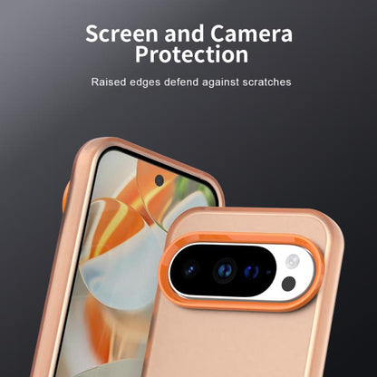 For Google Pixel 10 Pro XL Candy PC Hybrid TPU Shockproof Phone Case(Orange) - Google Cases by buy2fix | Online Shopping UK | buy2fix