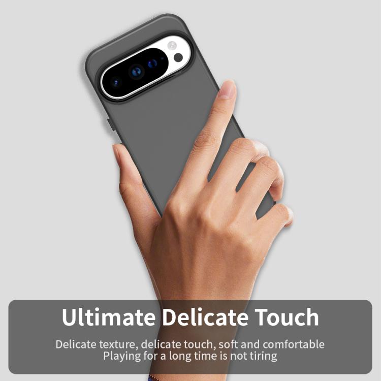 For Google Pixel 10 Pro XL Candy PC Hybrid TPU Shockproof Phone Case(Black) - Google Cases by buy2fix | Online Shopping UK | buy2fix