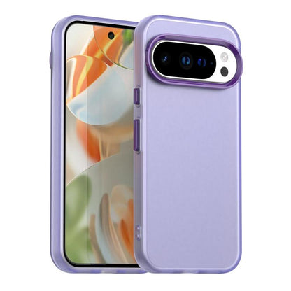 For Google Pixel 10 Pro XL Candy PC Hybrid TPU Shockproof Phone Case(Purple) - Google Cases by buy2fix | Online Shopping UK | buy2fix