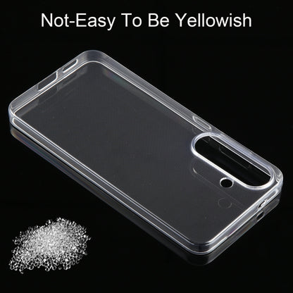 For Samsung Galaxy S25+ 5G Ultra-thin Transparent TPU Phone Case by buy2fix