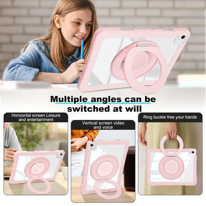 For iPad Air 11 2025 / 2024 / 10.9 2022 Crystal Armor PC Hybrid TPU Tablet Case(Pink) - iPad Air 11 2025 / 2024 Cases by buy2fix | Online Shopping UK | buy2fix