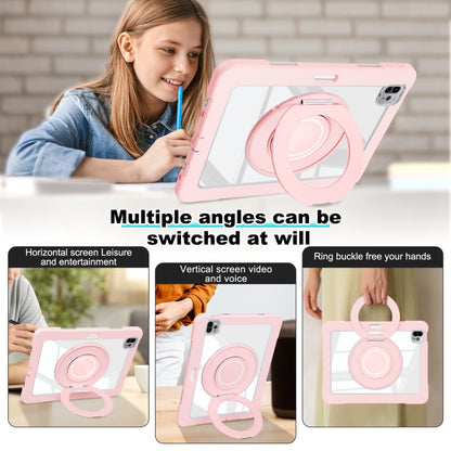 For iPad Pro 11 2022 / 2021 / 2020 Crystal Armor PC Hybrid TPU Tablet Case(Pink) - iPad Pro 11 (2022/2021) Cases by buy2fix | Online Shopping UK | buy2fix