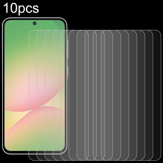 For Samsung Galaxy A57 10pcs 0.26mm 9H 2.5D Tempered Glass Film