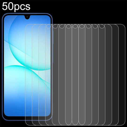 For Samsung Galaxy A27 50pcs 0.26mm 9H 2.5D Tempered Glass Film