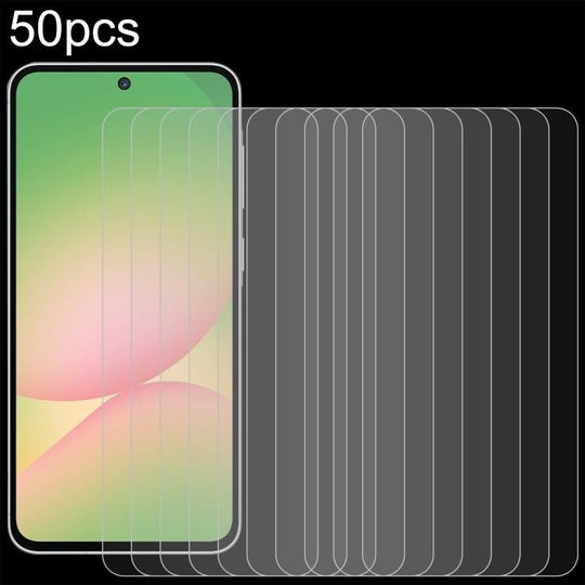 For Samsung Galaxy A57 50pcs 0.26mm 9H 2.5D Tempered Glass Film