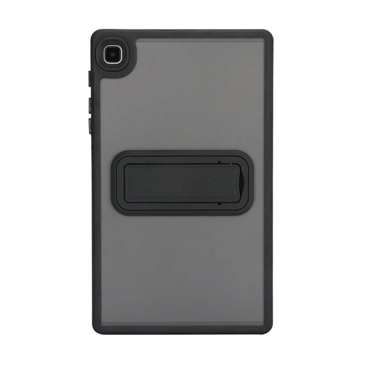 For Samsung Galaxy Tab A11 / A9 Skin Feel Holder PC Hybrid TPU Tablet Case(Black) by buy2fix
