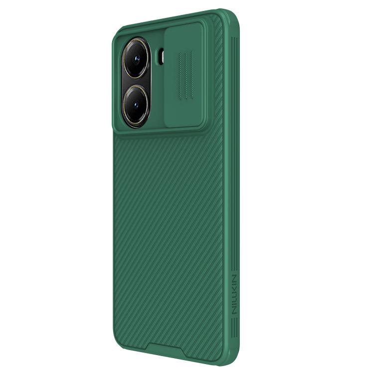For Xiaomi Poco X7 Pro NILLKIN CamShield Pro PC Phone Case(Green) - Xiaomi Cases by NILLKIN | Online Shopping UK | buy2fix