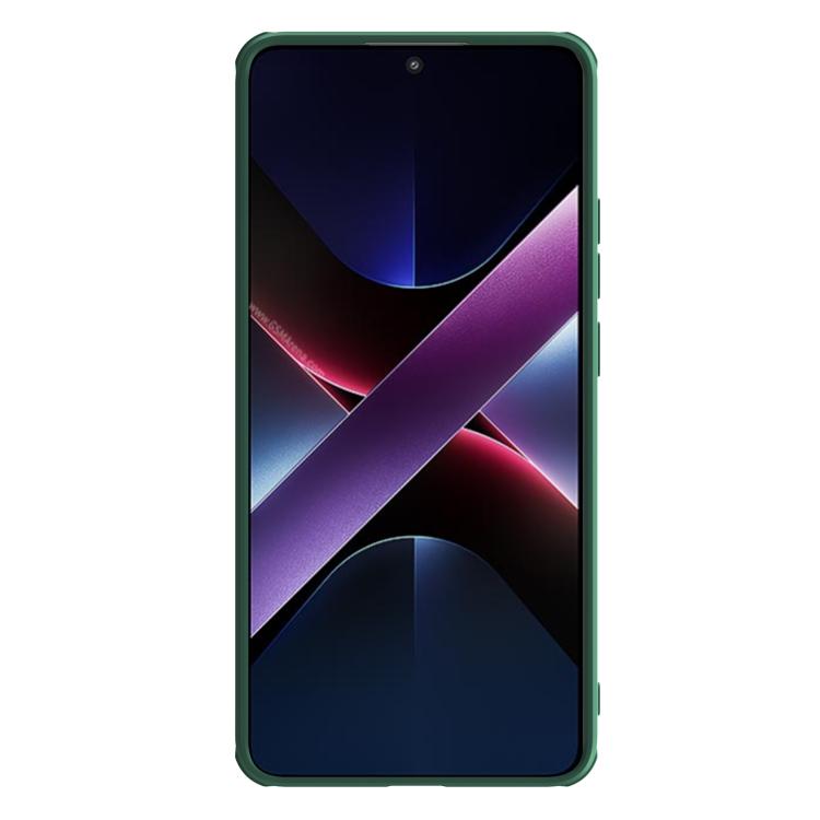 For Xiaomi Poco X7 Pro NILLKIN CamShield Pro PC Phone Case(Green) - Xiaomi Cases by NILLKIN | Online Shopping UK | buy2fix