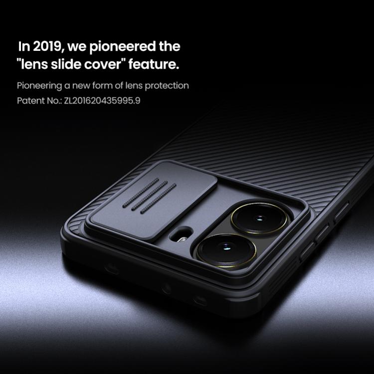 For Xiaomi Poco X7 Pro NILLKIN CamShield Pro PC Phone Case(Green) - Xiaomi Cases by NILLKIN | Online Shopping UK | buy2fix