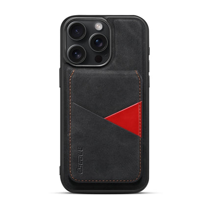 For iPhone 14 Pro Max ESEBLE E2 Retro Texture Card Slots MagSafe RFID Leather Case(Black) - iPhone 14 Pro Max Cases by ESEBLE | Online Shopping UK | buy2fix