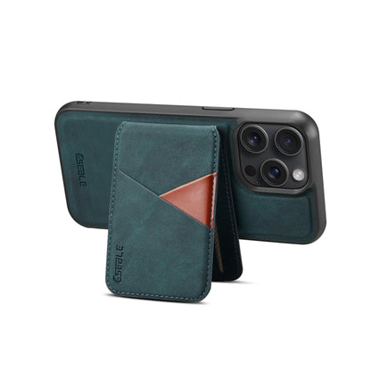 For iPhone 14 Pro Max ESEBLE E2 Retro Texture Card Slots MagSafe RFID Leather Case(Dark Green) - iPhone 14 Pro Max Cases by ESEBLE | Online Shopping UK | buy2fix